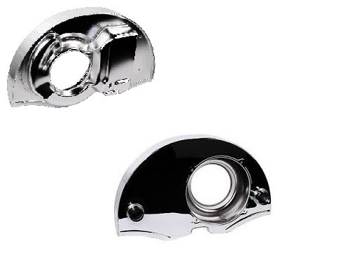 Air-Cooled VW 36hp Style Fan Shroud Chrome w/Ducts 