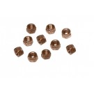 Copper Exhaust Nuts Qty. 8
