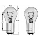 6V Taillight Bulbs 21/5 Watt  (2pc)