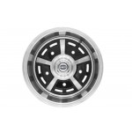 EMPI Sprintstar Wheel, 8 Spoke, 15x8” 5x205, Gloss Black w/ Polished Spokes 
